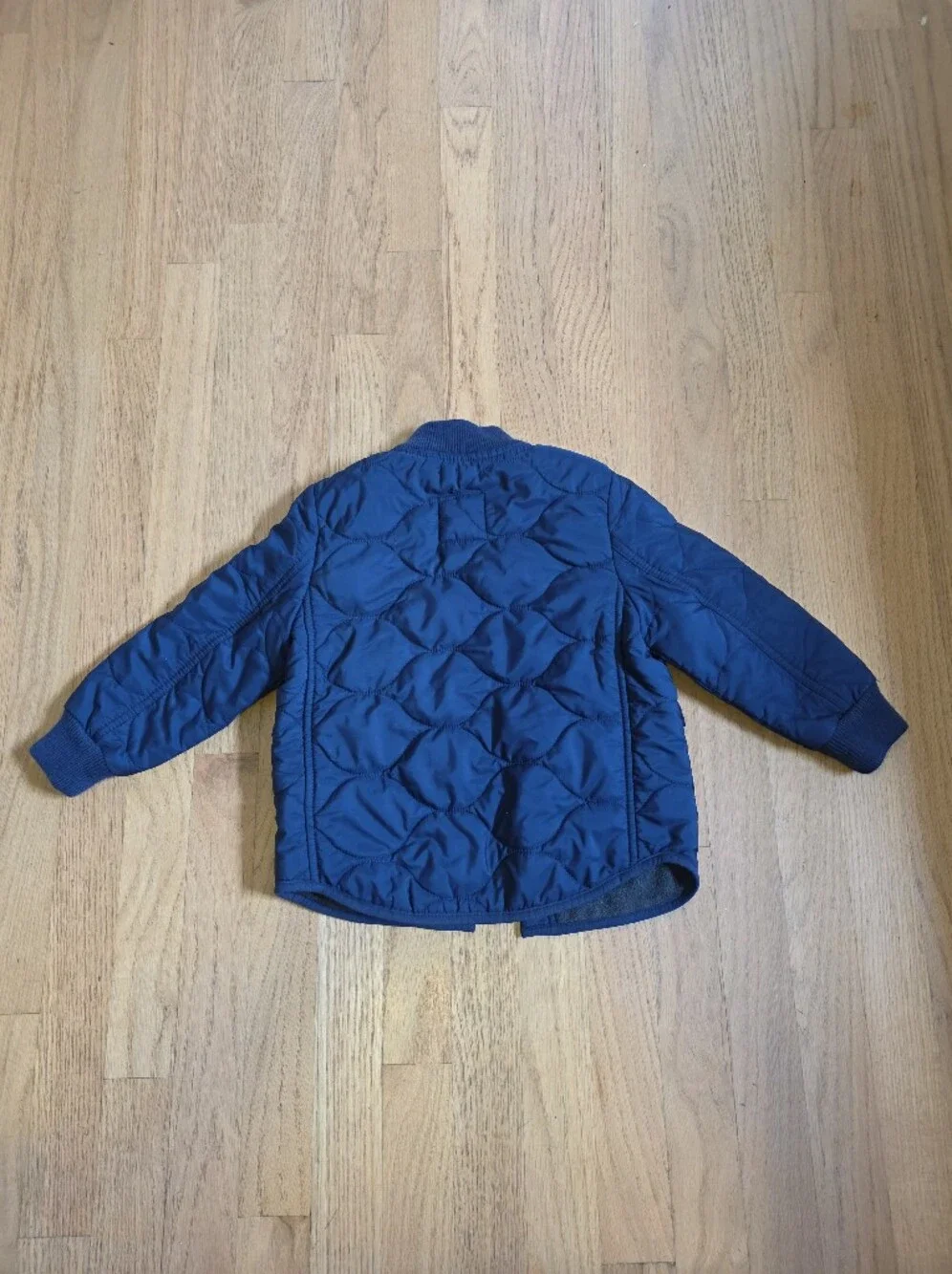 Baby GAP Quilted Navy Button Up Jacket Size 4